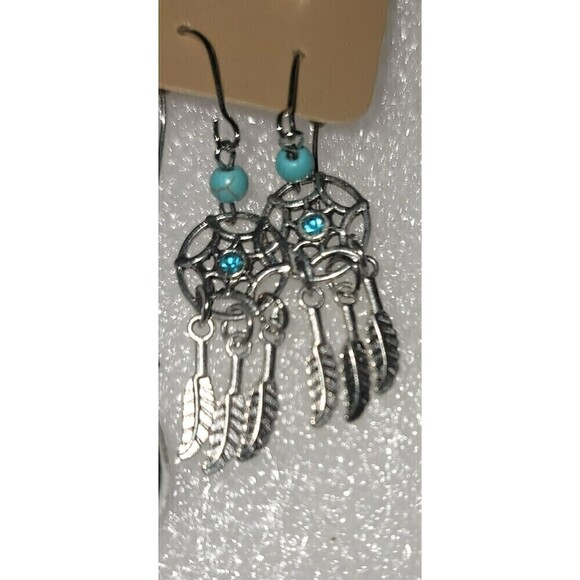 New 6 Pair of Coordinated Natural Themed Earrings - Picture 2 of 6